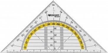 Image du produit Westcott Triangle de géométrie (140 mm)