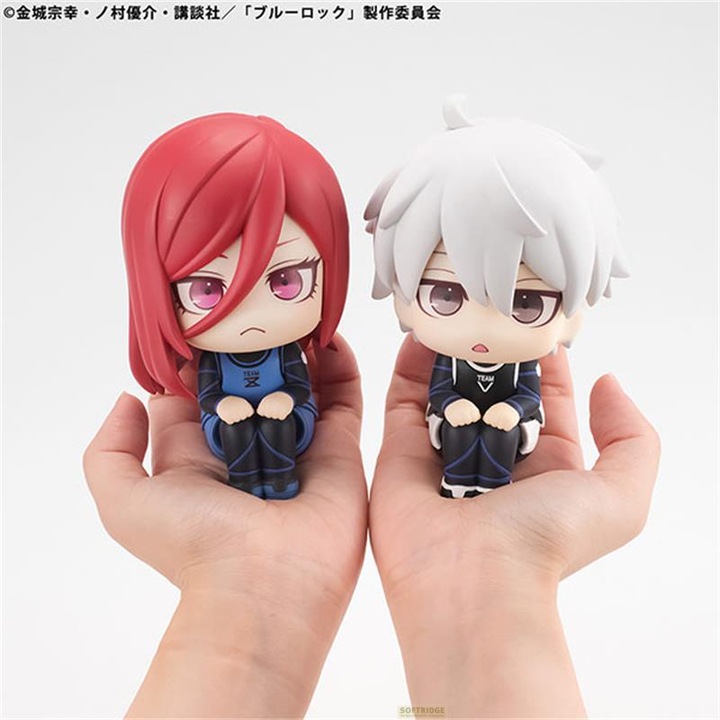 Actual product image Megahouse Blue Lock statuette PVC Look Up Hyoma Chigiri 11 cm