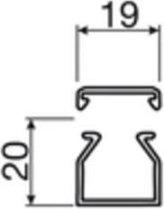 Produktbild Hager Lf (Kabelkanal, 200 cm)