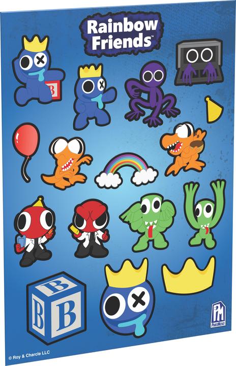 Produktbild Boti RAINBOW FRIENDS 39673 HEAD BUNDLE - BLUE - METALLIC