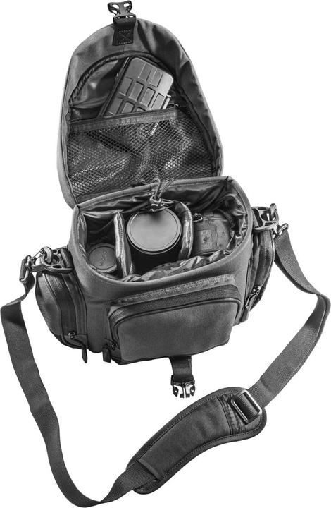 Immagine prodotto mantona Borsa fotografica Premium antracite (Borsa a tracolla per fotocamera)