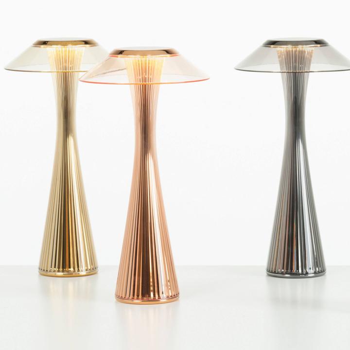 Actual product image Kartell Space Led Battery Table Lamp