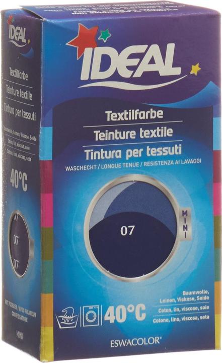 Ideal / Eswacolor Textile colour (1 Washing cycles, Liquid detergent)