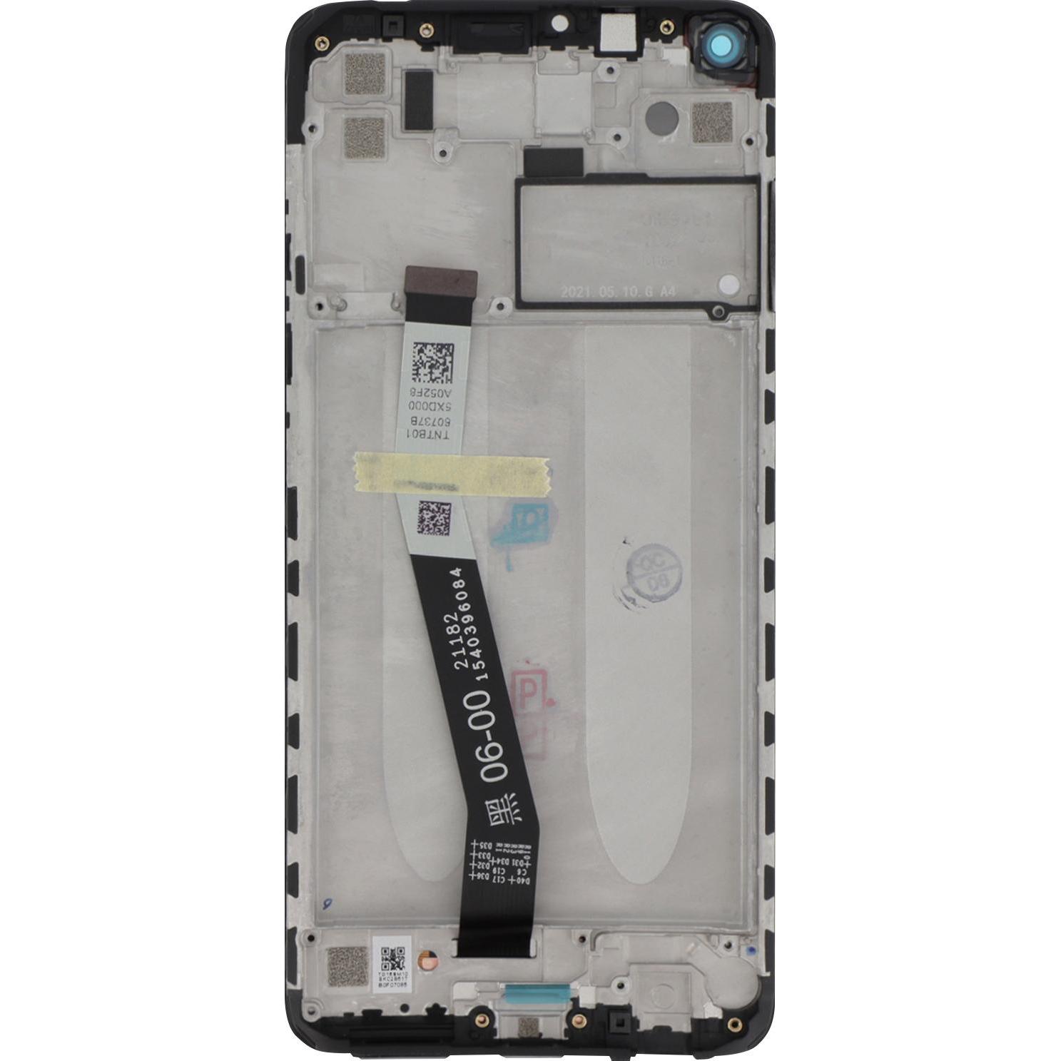 Thumbnail - Xiaomi LCD + Gehäuse für Redmi Note 9 Original Service Pack (Xiaomi Redmi Note 9), Mobilgerät Ersatzteile, Grau