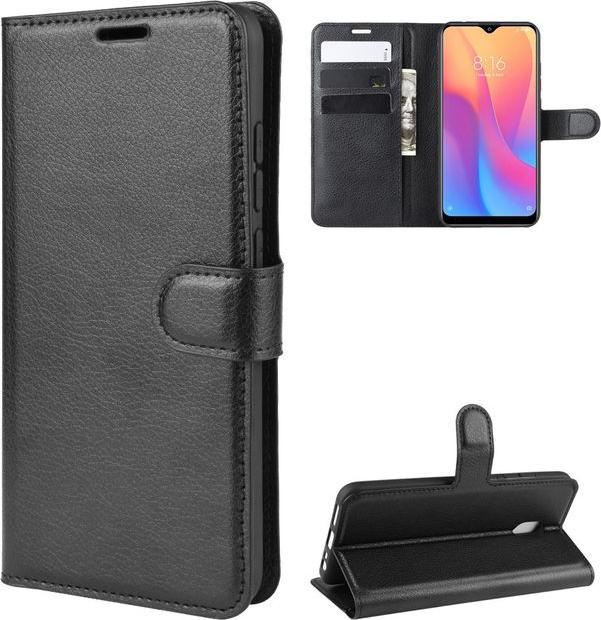 Actual product image MU Classic Litchi Leather Bookcover Series (Xiaomi Redmi 8A)