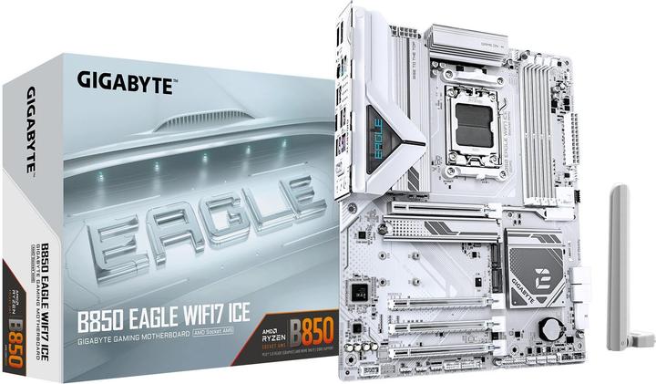 Immagine prodotto Gigabyte B850 EAGLE WIFI7 ICE (AM5, AMD B850, ATX)