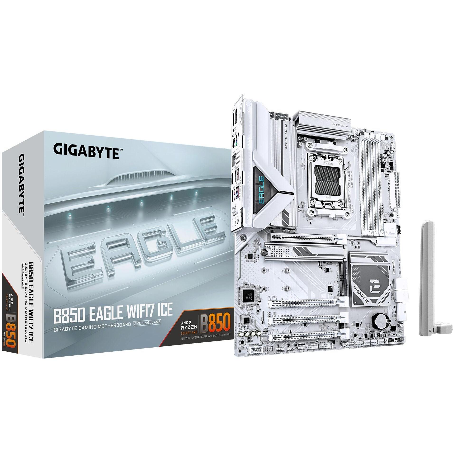 Gigabyte B850 EAGLE WIFI7 ICE (AM5, AMD B850, ATX), Mainboard