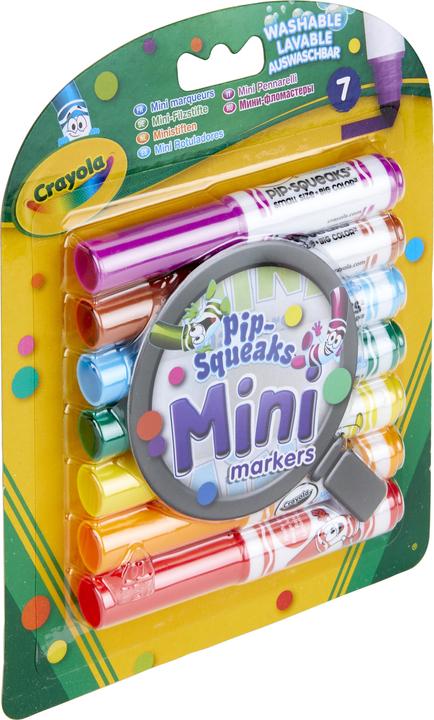 Actual product image Crayola Mini Washable Felt Tip Pens, 7pcs. (7x)
