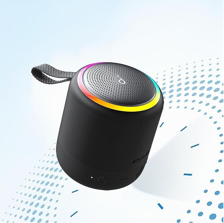 Produktbild soundcore Tragbarer Lautsprecher||Mini 3 Pro|Schwarz|Tragbar (15 h, Akkubetrieb)