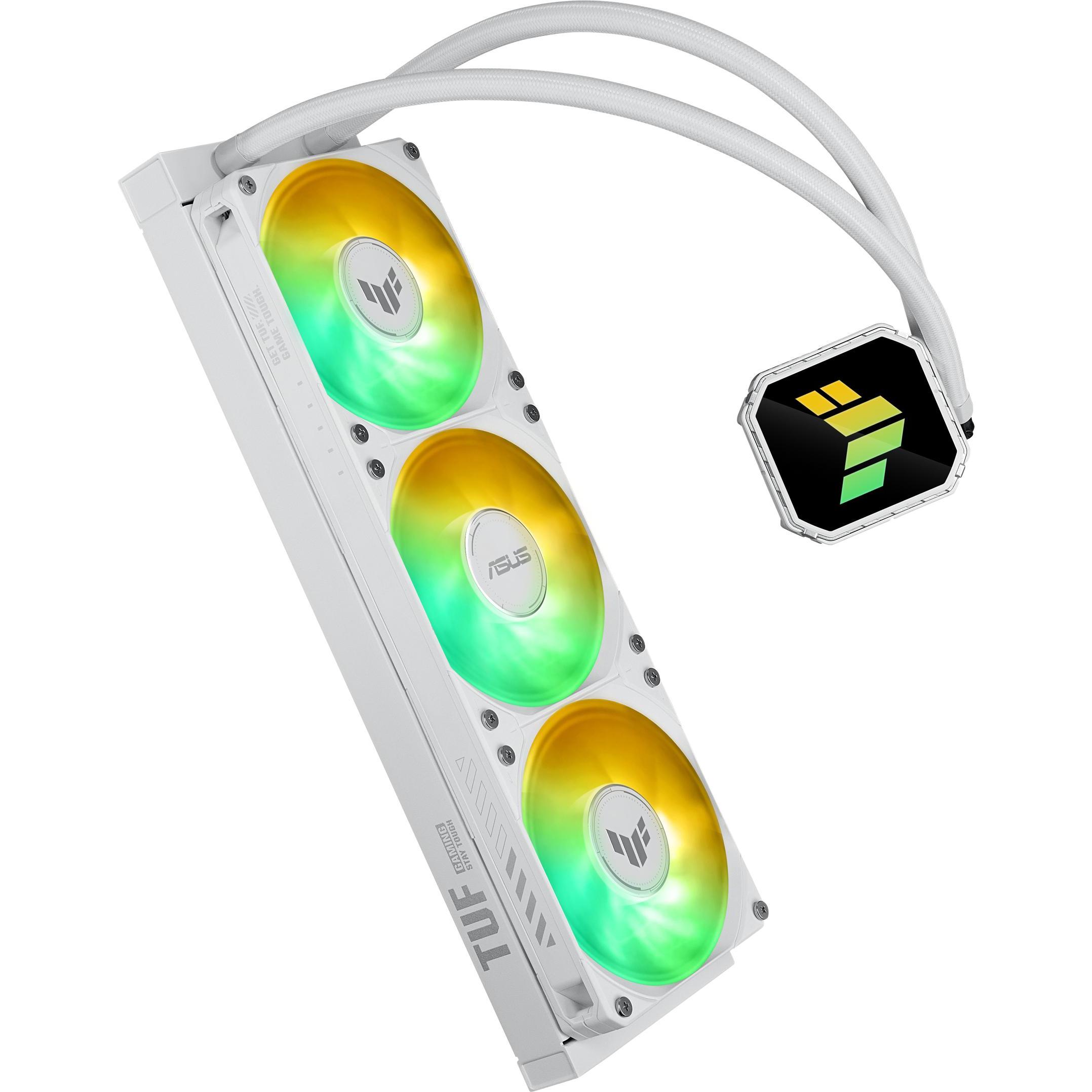 ASUS Wak Tuf Gaming Lc Iii 360 Argb Wht, CPU Wasserkühler, Weiss