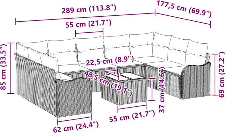 Produktbild vidaXL Alia