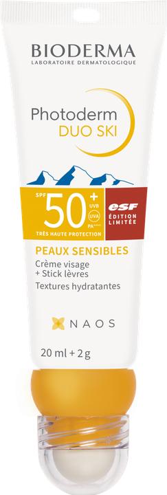 Produktbild Bioderma Photoderm Duo Ski SPF50+ 2g (Sonnencreme, SPF 50+, 20 ml)