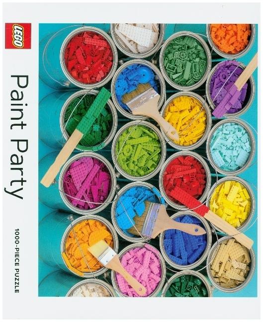 Produktbild Abrams & Chronicle 79704 - LEGO Paint - Party Puzzle, 1000 Teile (1000 Teile)