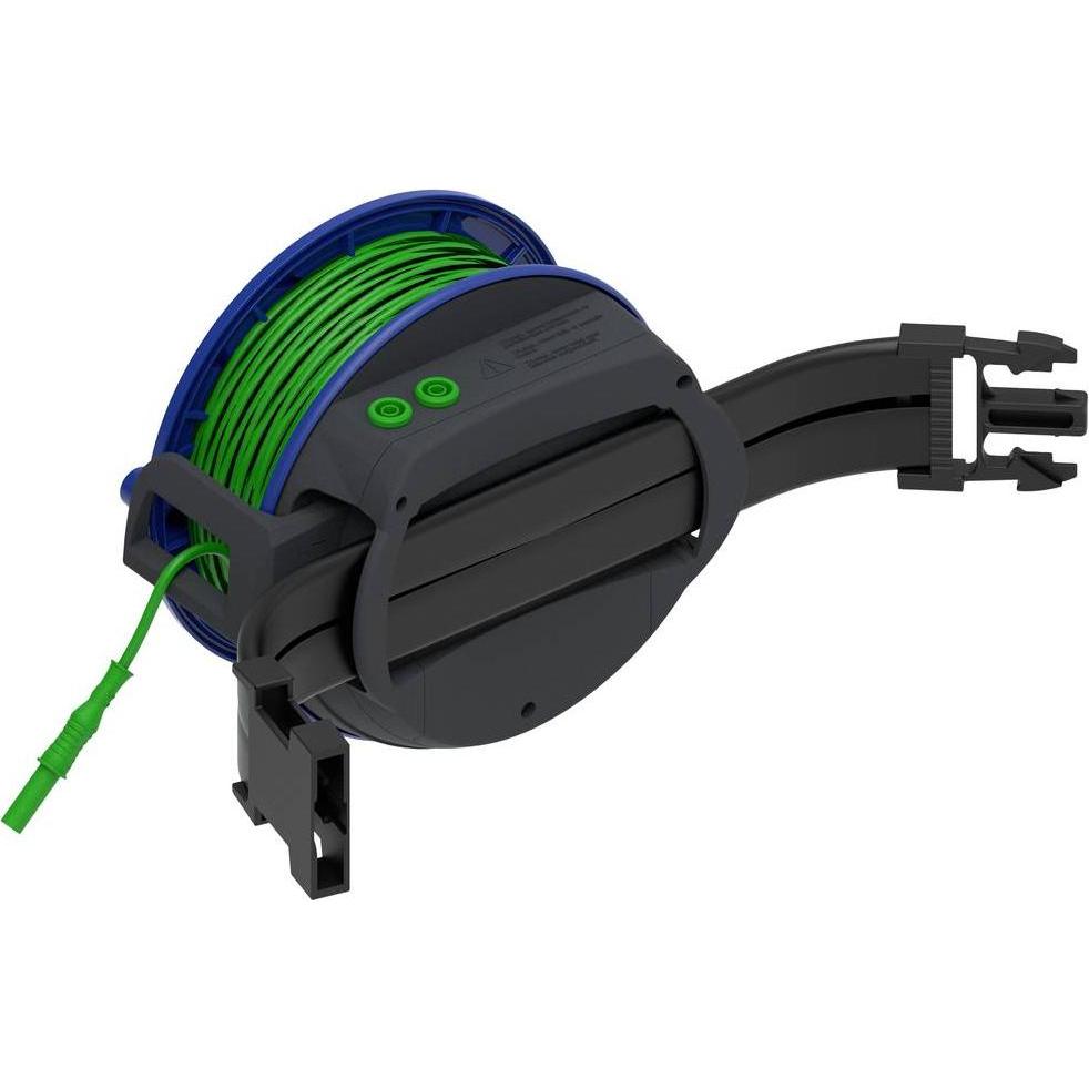 Thumbnail - Electro PJP STB-REEL2310-50V STB-REEL2310-50V Kabel Kabeltrommel/Kabelverlängerung mit Gurt 50m PVC (Messleitung), Messt...