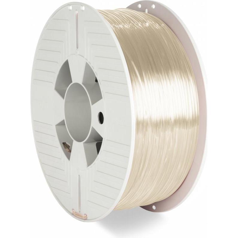 Verbatim Clear Filament PETG (55051) (PETG, 1.75 mm, 1000 g, Transparent), 3D Filament, Transparent