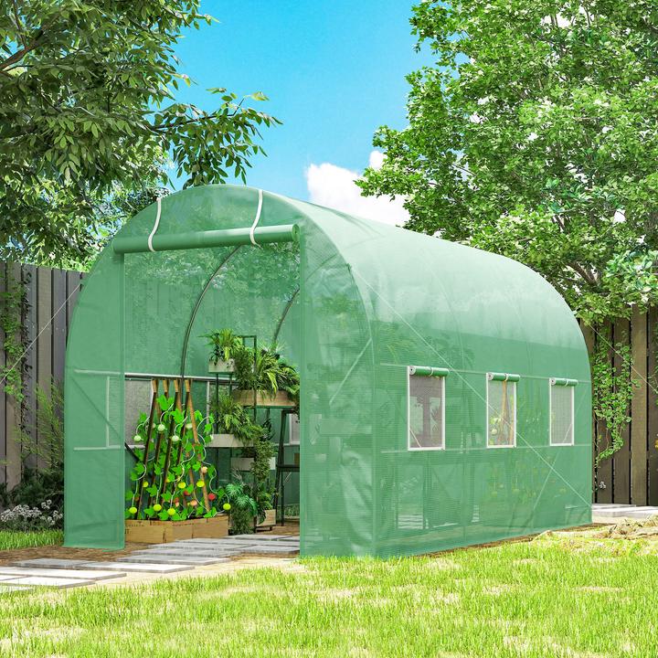 Actual product image Outsunny Tunnel Greenhouse