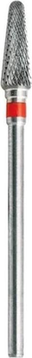Beautynails Bna Hard Steel Cone Drill Red Handle Medium Grain