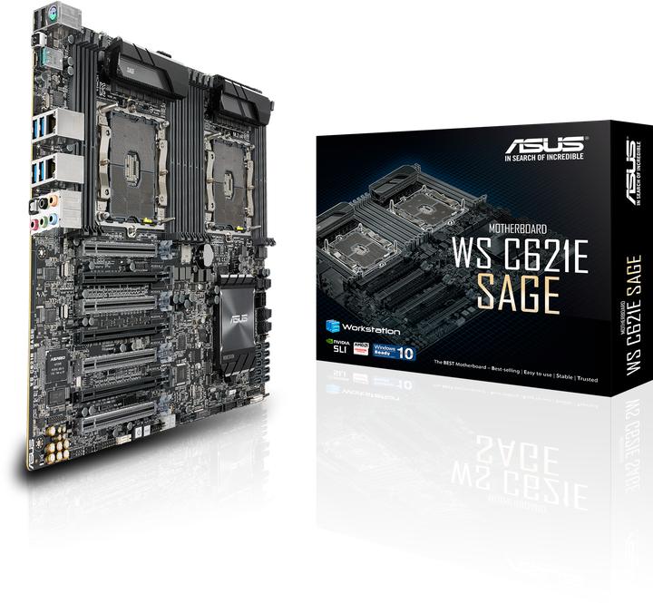 Produktbild ASUS Ws C621e Sage (LGA 3647, Intel C621, SSI EEB)