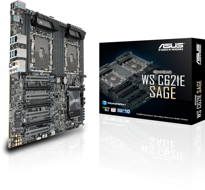 Produktbild ASUS Ws C621e Sage (LGA 3647, Intel C621, SSI EEB)