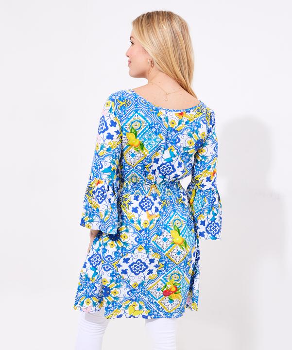 Image du produit Joe Browns Fruity Tile Shirred Waist Tunic (36)