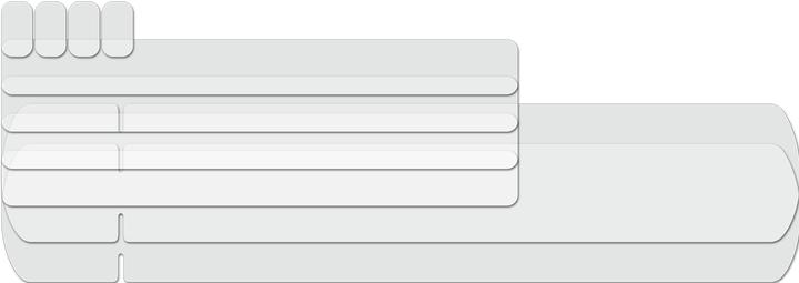 Actual product image Lizard Skins Unisex - Adult frame protection set frame cover, transparent, shiny, 10 pieces (One size, Unique specimen)