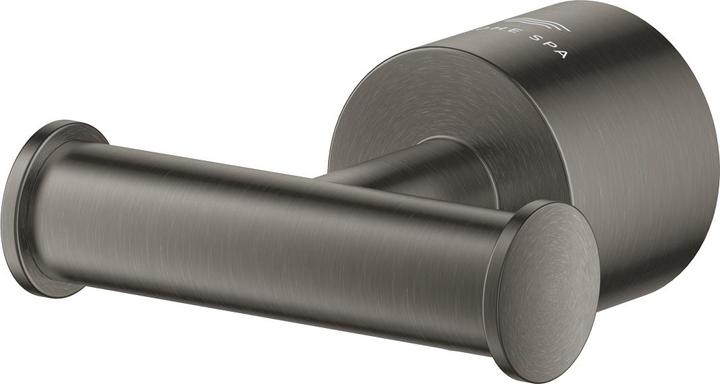 Actual product image Grohe Bathrobe hook ATRIO hard graphite brushed