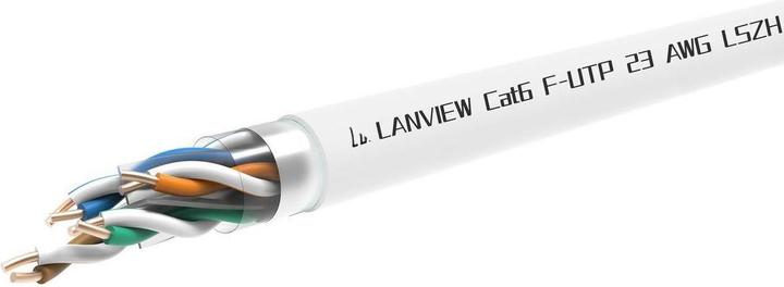 Productafbeelding Lanview Cat6 F-UTP Network Cable (CAT6, 305 m)