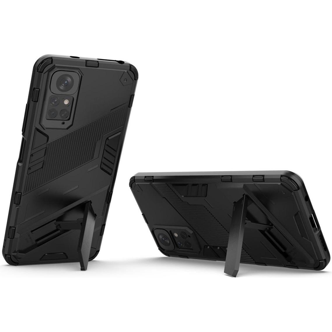 Thumbnail - König Design Hülle Handy Schutz für Xiaomi Redmi Note 11 Case Cover Bumper Etuis Halter Neu (Xiaomi Redmi Note 11, Oppo ...