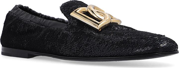 Produktbild Dolce & Gabbana Ariosto Paillettes Loafers (39)