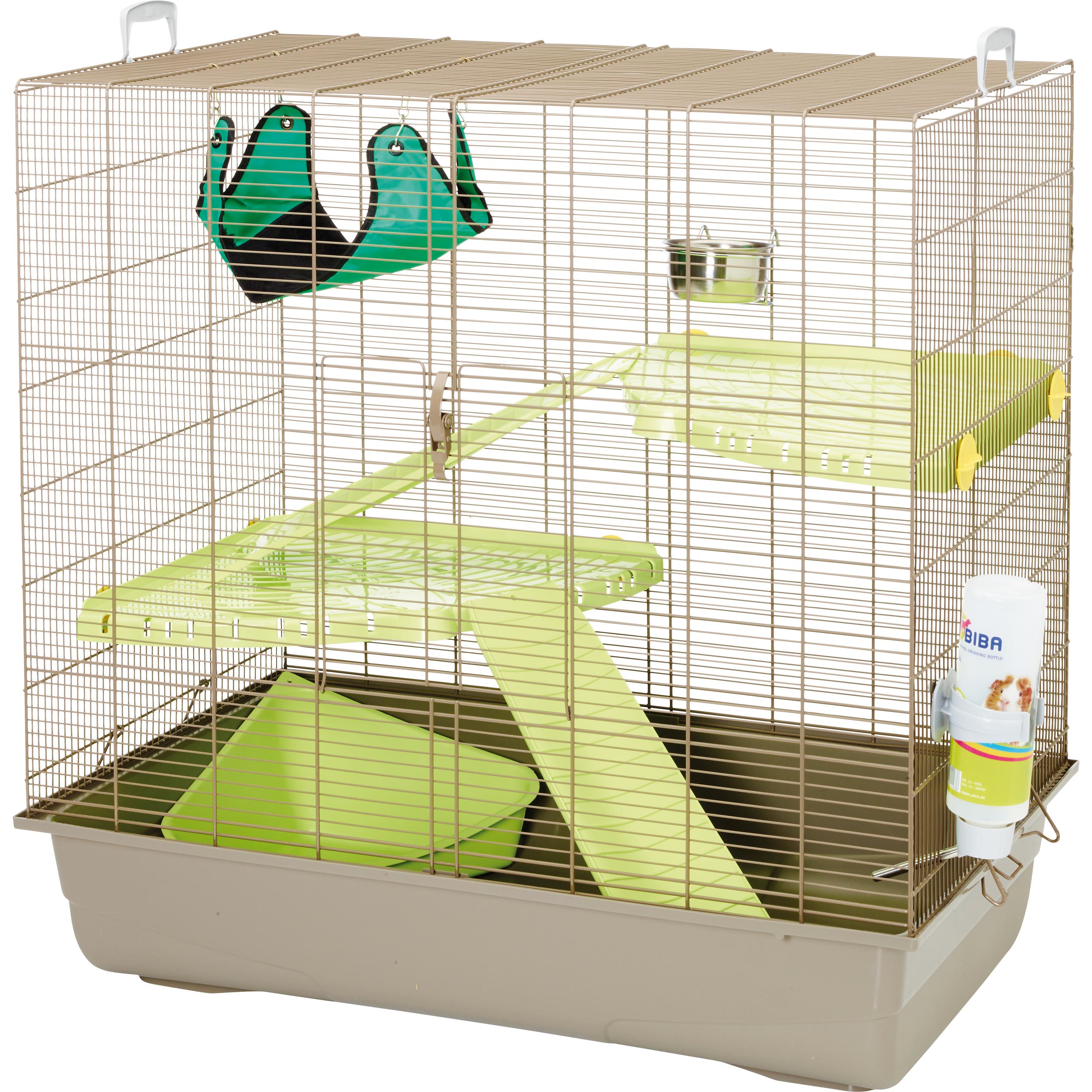 Meilleurs prix pour Savic Cage Freddy 2 MAX, 80 x 50 x 80 cm, taupe, Cage + enclos