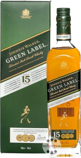 Produktbild Johnnie Walker Green Label (1 x 70 cl)
