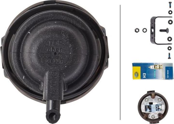 Actual product image Hella Halogen fog lights DE for PIAGGIO HYMER (H3)