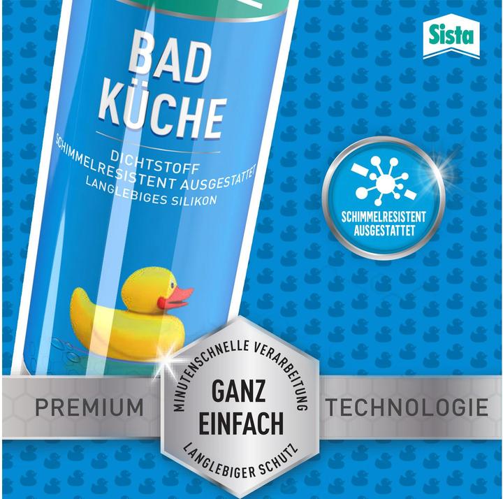 Produktbild Sista Bad & Küche transparent (0.35 kg, Transparent, 280 ml)