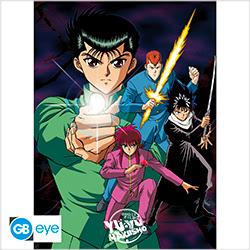 Actual product image GB Eye Yu Yu Hakusho Poster Yusuke's Group (52x38)