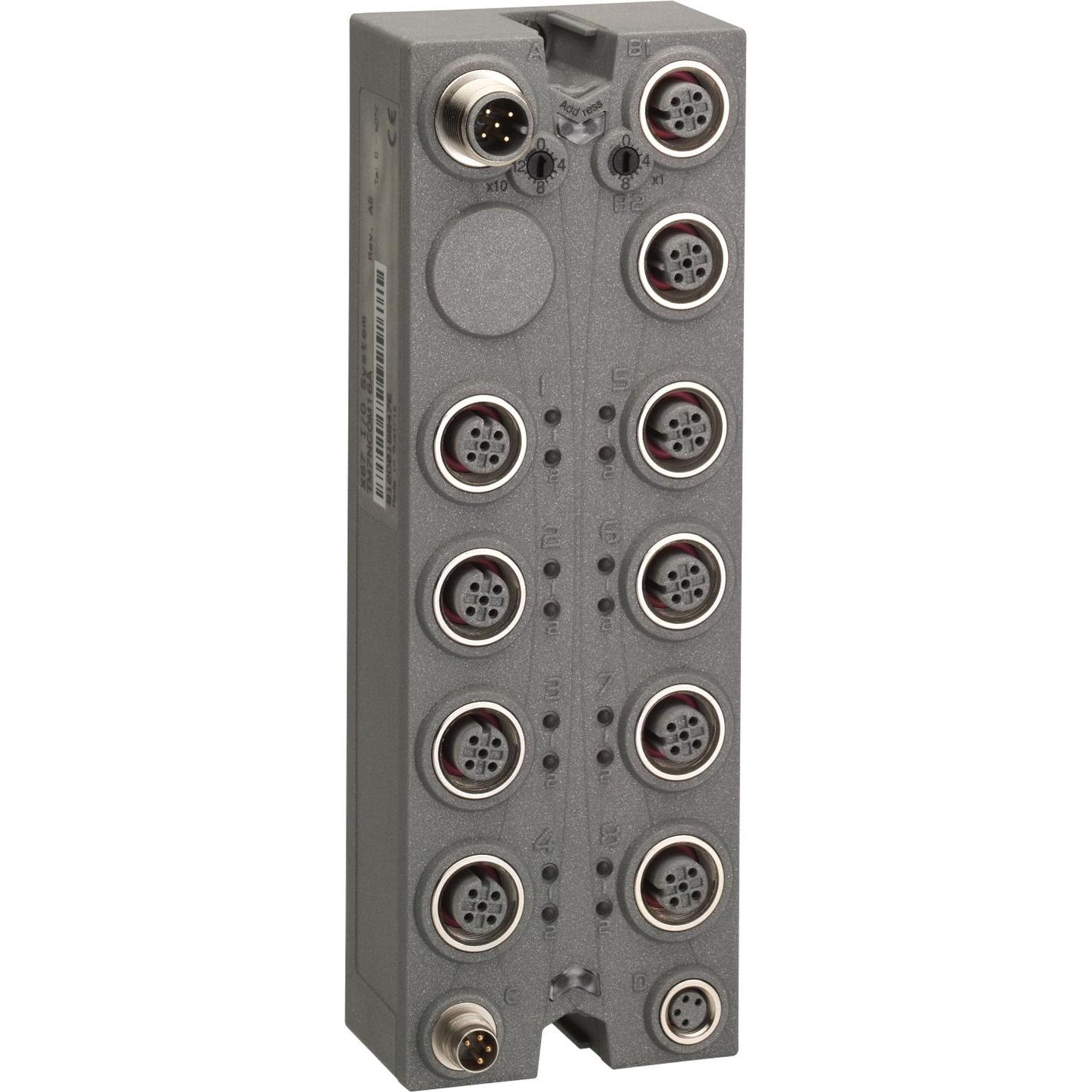 Schneider Electric CANopen-Schnittstellenblock, IP67, 16 E/A, M12 TM7NCOM16A, Automatisierung