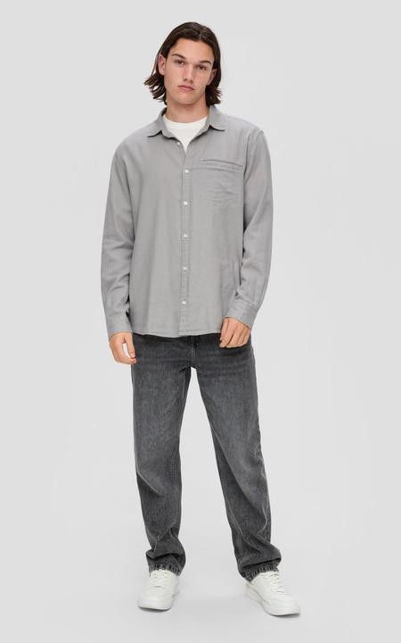 Produktbild S.Oliver Hemd Hemd aus Leinenmix (XS)