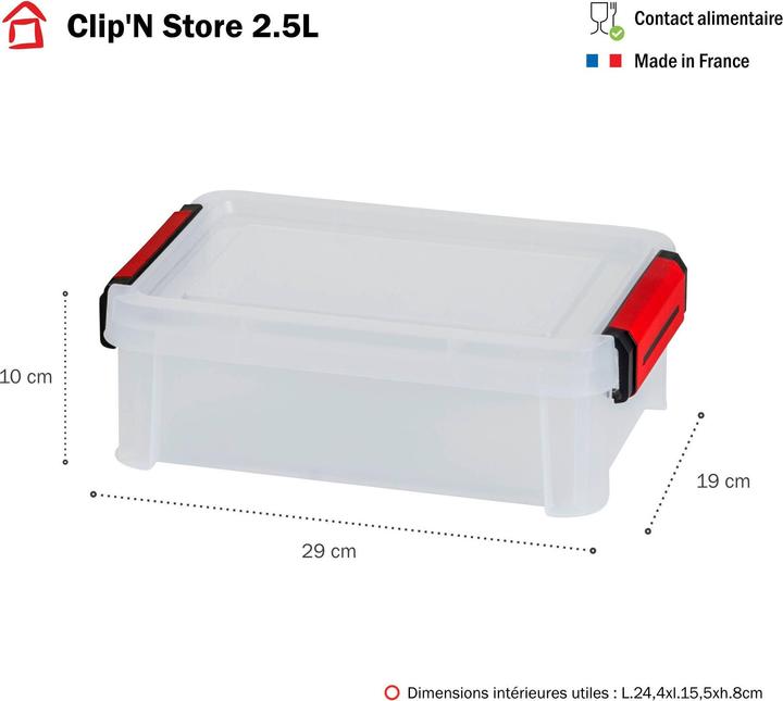 Actual product image Sundis 2,5L CLIP'N STORE (19 cm, 2.50 l, 1x)