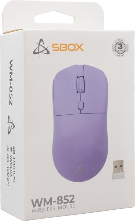 Produktbild Sbox WM-852 Lila Drahtlos (Kabellos)