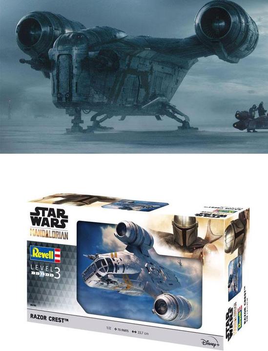 Actual product image Revell The Mandalorian: The Razor Crest