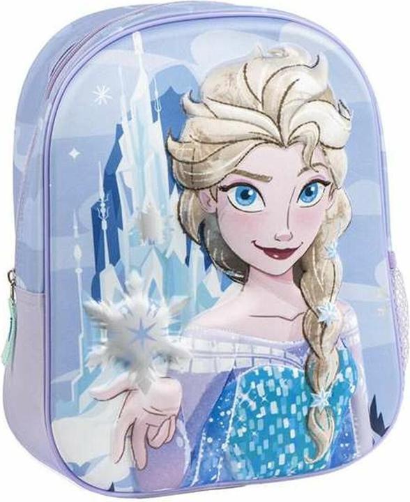 Disney Frozen Schulrucksack 3D Frozen Blau 25,0 x 31,0 x 10,0 cm