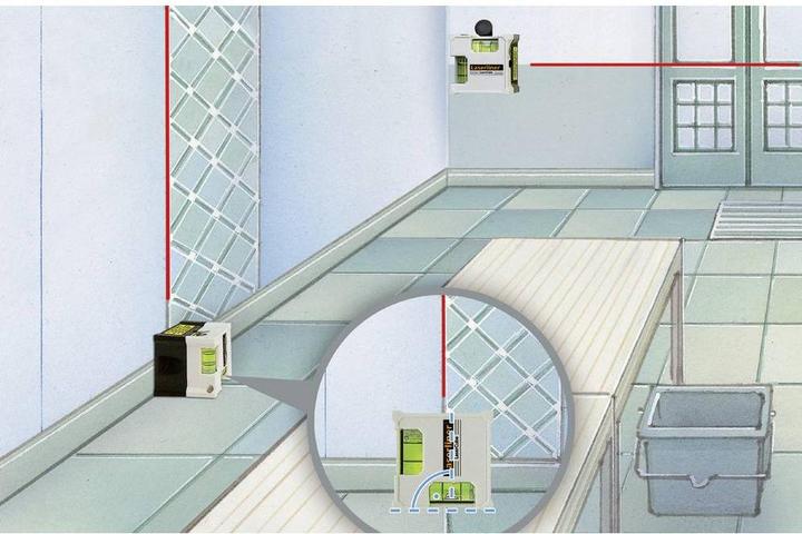 Produktbild Laserliner LaserCube Linienlaser Reichweite (max.): 5 m (Kreuzlinienlaser)