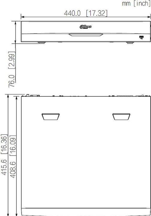 Produktbild Dahua WizSense DHI-NVR5432-EI network video recorder 1.5U Black (Netzwerk Videorecorder (NVR))