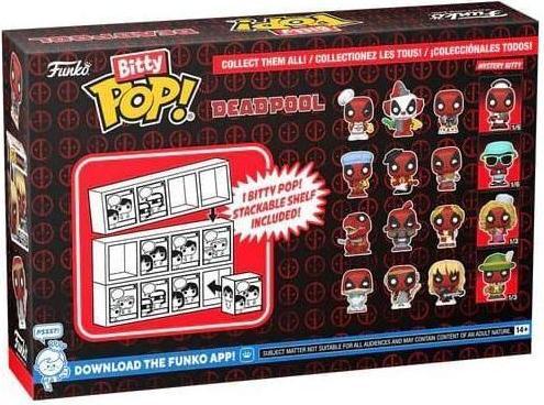 Actual product image Funko Blister Bitty POP Marvel Deadpool Master