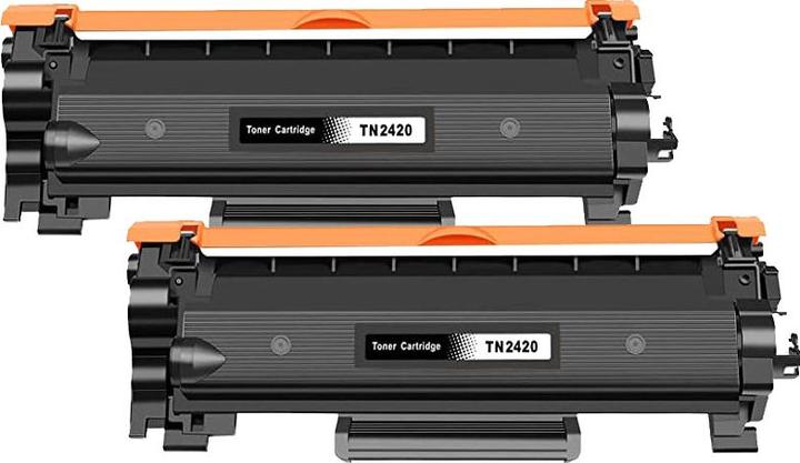 Hermex Alternativer Toner zu Brother TN-2420BK TWIN (BK)