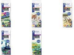 Actual product image Staedtler Double fibre-tip pens Asia, box of 6, 2 tips, line width: 1.0 (6 x)