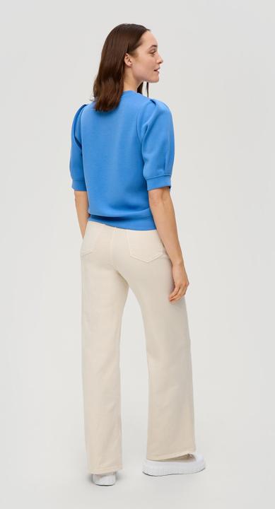 Produktbild s.Oliver Sweatshirt Kurzarm-Shirt aus Scuba (46)