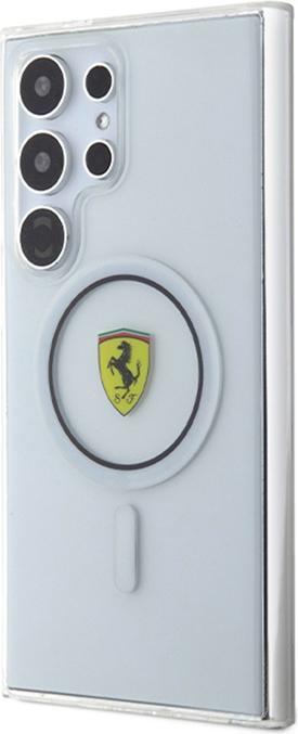 Produktbild Ferrari FEHMS24LU3CLK S24 Ultra S928 czarny/black hardcase IML Transp Inner Circle Line MagSafe (Samsung Galaxy S24 Ultra)