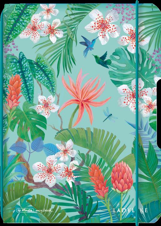 Immagine prodotto Herlitz Taccuino Ladylike Jungle A6, 40 fogli, puntinato (A6, Punteggiato, Copertina morbida)