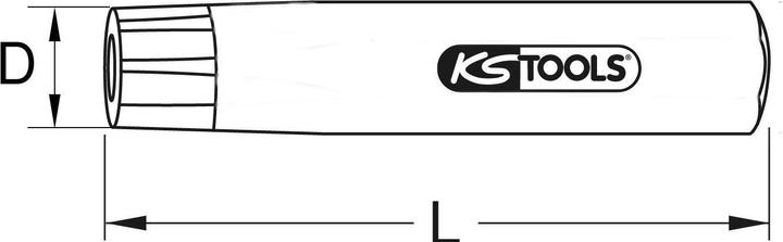 Immagine prodotto KS Tools Pugno rotondo