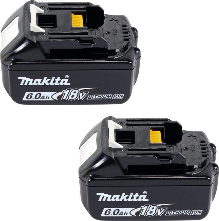 Produktbild Makita DUC 256 G Akku Kettensäge 36 V ( 2x 18 V ) Brushless 25 cm + 2x Akku 6,0 Ah - ohne Ladegerät (Akku Kettensäge)